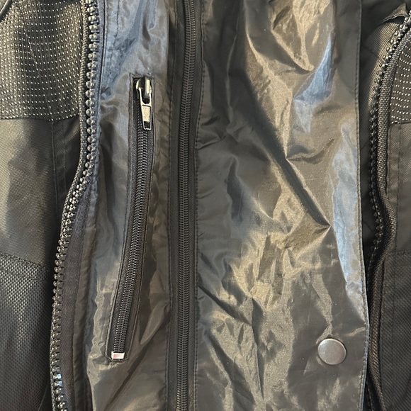 Screaming Eagle by Harley Davidson Women’s Black Biker Jacket, Leather Accents - Picture 15 of 17